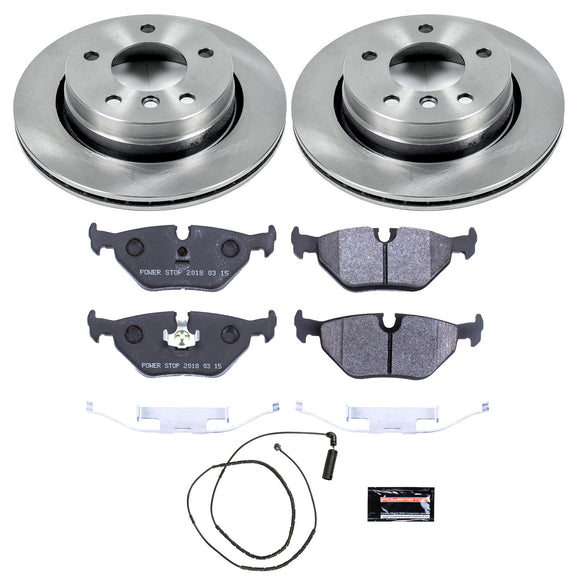 PowerStop Track Day Spec High-Performance Brake Pad and Rotor Kit