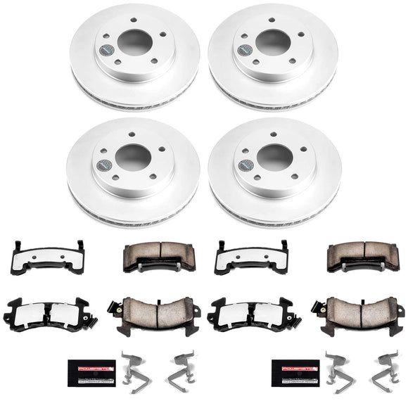 Z36 Truck & Tow Premium Carbon-Fiber Ceramic Brake Pad and Fully Coated Rotor Ki