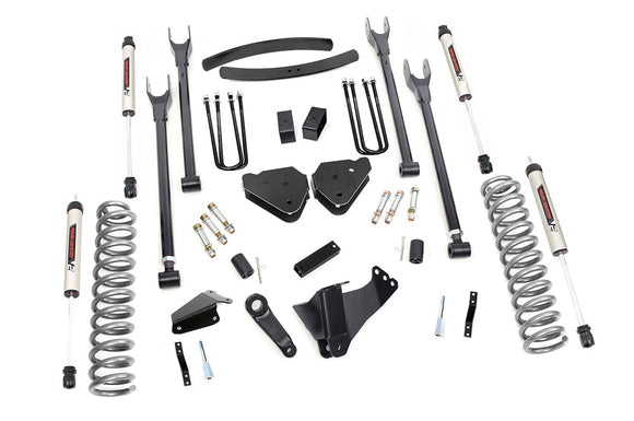 6 Inch Lift Kit - Gas - 4 Link - OVLDS - V2 - Ford Super Duty (05-07)
