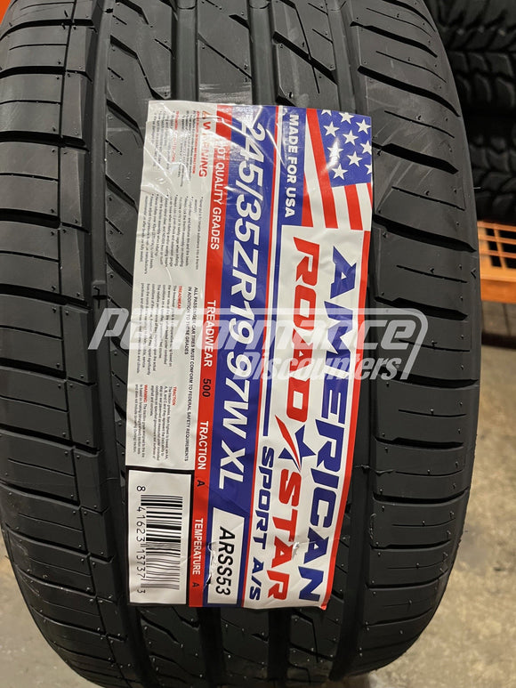245/35ZR19 American Roadstar Sport A/S 97W BSW XL 245 35 19 2453519