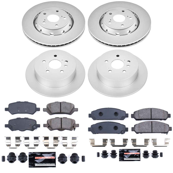 Z23 Daily Driver Premium Carbon-Fiber Ceramic Brake Pad and Fully Coated Rotor K