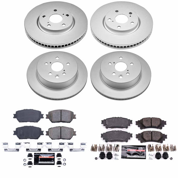 Z23 Daily Driver Premium Carbon-Fiber Ceramic Brake Pad and Fully Coated Rotor K