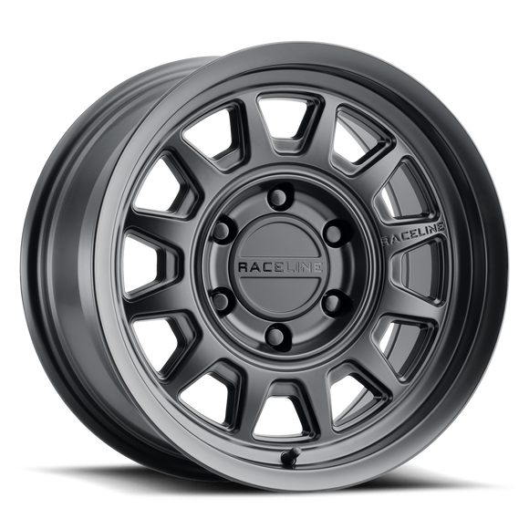 17x8.5 Raceline 952B Satin Black 6x139.7 6x5.5 ET18 Wheel Rim