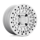 14X7 Black Rhino Powersports Parker UTV Beadlock Silver 4X156 ET51 Wheel-2