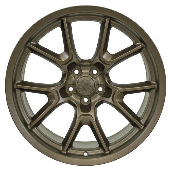 20" Replica DG21 fits Dodge Challenger 20x10 Bronze