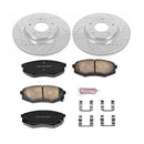 PowerStop Z23 Daily Driver Carbon-Fiber Ceramic Brake Pad and Drilled & Slotted