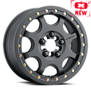 15x7 Vision 351 Flow Satin Black 5x114.3 5x4.5 ET61.85 Wheel Rim