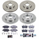 PowerStop Track Day Spec High-Performance Brake Pad and Rotor Kit