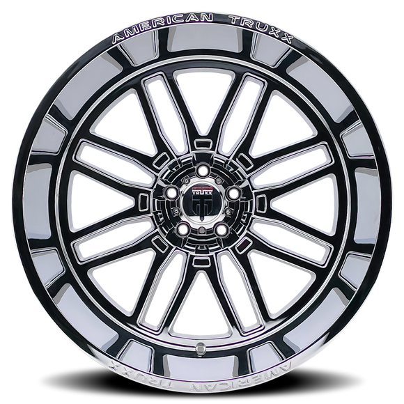 20x10 American Truxx AT1915 Restless Chrome 6x135 ET-25 Wheel Rim