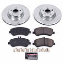 PowerStop Z23 Daily Driver Carbon-Fiber Ceramic Brake Pad and Drilled & Slotted