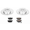 PowerStop Z23 Daily Driver Carbon-Fiber Ceramic Brake Pad and Drilled & Slotted