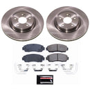 PowerStop OE Stock Replacement Low-Dust Ceramic Brake Pad and Rotor Kit