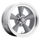 15x5 American Racing TTO Gray Wheel/Rim 5x120.7 15-5 5-120.7 ET-13