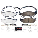 PowerStop Z36 Truck And Tow Carbon-Fiber Ceramic Brake Pads With Hardware