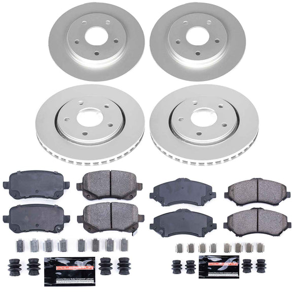Z23 Daily Driver Premium Carbon-Fiber Ceramic Brake Pad and Fully Coated Rotor K