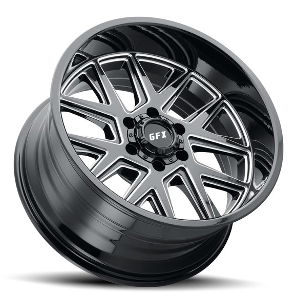 18x9 G-FX TM6 Gloss Black Milled 6x139.7 ET12 wheel/rim