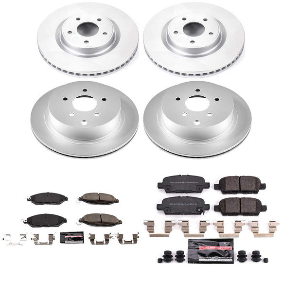 Z23 Daily Driver Premium Carbon-Fiber Ceramic Brake Pad and Fully Coated Rotor K