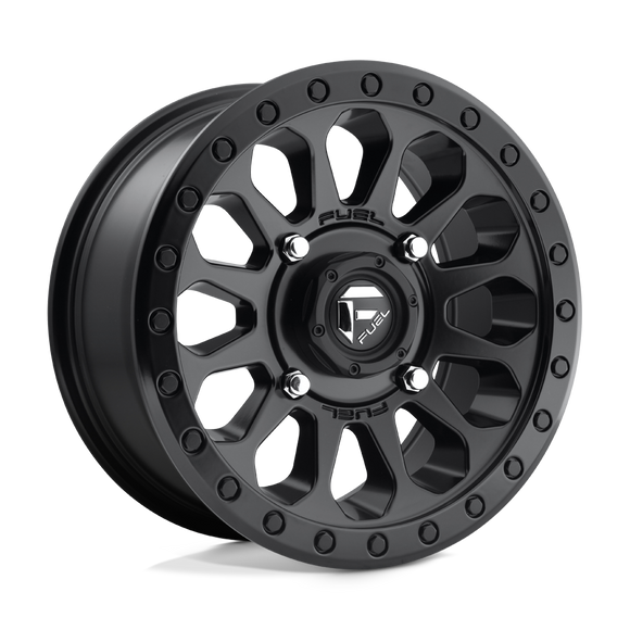 15X7 Fuel UTV D579 Vector UTV Matte Black 4X156 ET13 wheel/rim