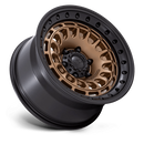 17x9 Black Rhino BR014 Sahara Matte Bronze W/ Gloss Black Lip 5x127 ET0 Wheel