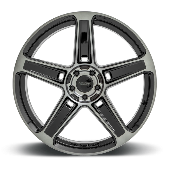 20X10.5 American Racing AR936 G-BLK-GRY 5X115 ET22 wheel/rim