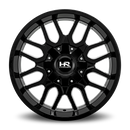 20x10 Hardrock Commander Gloss Black 8x165.1 ET-19 wheel/rim