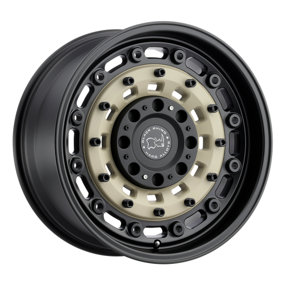18x9.5 Black Rhino Arsenal Sand on Black 8x165.1 ET12.00 CB122.00 Wheel/Rim