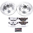 PowerStop Z26 Street Performance Ceramic Brake Pad and Drilled & Slotted Rotor K