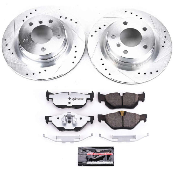 PowerStop Z26 Street Performance Ceramic Brake Pad and Drilled & Slotted Rotor K
