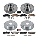 PowerStop Z23 Daily Driver Carbon-Fiber Ceramic Brake Pad and Drilled & Slotted