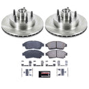 PowerStop OE Stock Replacement Low-Dust Ceramic Brake Pad and Rotor Kit