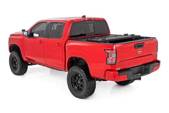 Rough Country Hard Low Profile Bed Cover 5' Bed For Nissan Frontier 2224