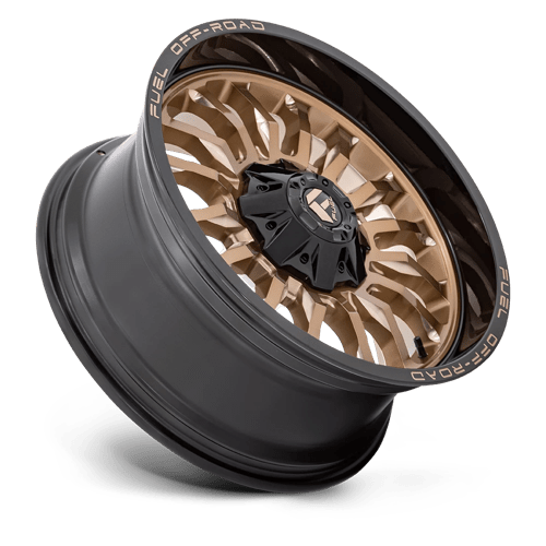 20x10 Fuel Off-Road D797 Arc Platinum Bronze with Black Lip 8x165.1 ET-18 Wheel