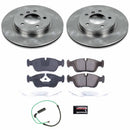 PowerStop OE Stock Replacement Low-Dust Ceramic Brake Pad and Rotor Kit