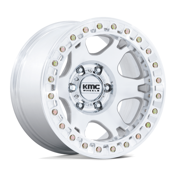17X9 KMC KM238 VI Beadlock Machined 5x127 ET-38 Wheel Rim