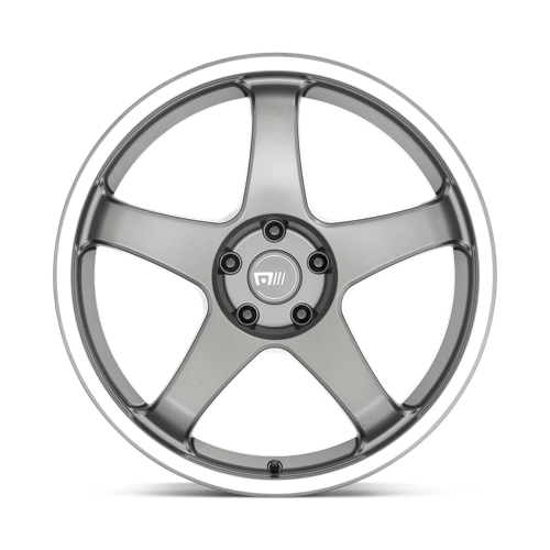 19X9.5 Motegi MR151 CS5 Gunmetal With Machined Lip 5X114.3 ET15 wheel/rim