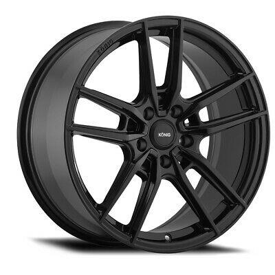 16x7.5 Konig Myth Gloss Black 5x112 ET43 Wheel Rim