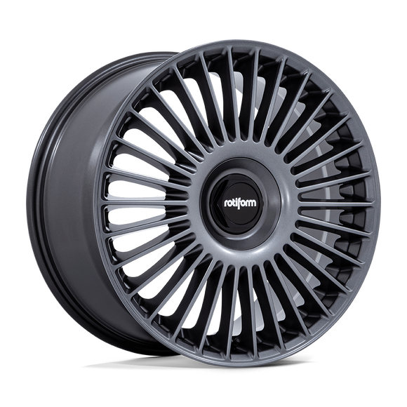 20X10 Rotiform RC202 GRZ Matte Anthracite 5x112 ET40 Wheel Rim