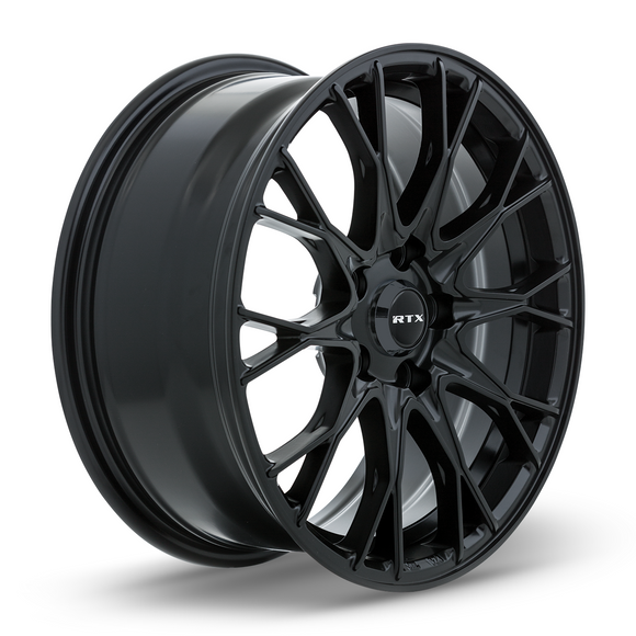 18x8 RTX Concorde Satin Black 5x108 ET38 wheel/rim