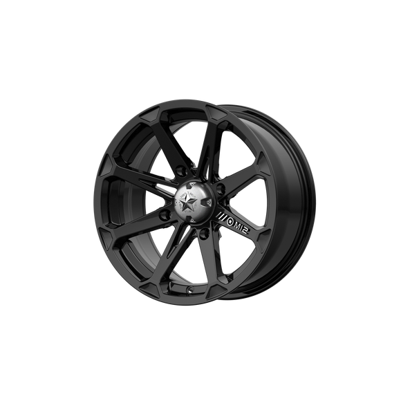 18X7 MSA Offroad Wheels Diesel Gloss Black Wheel/Rim 4x137 ET10