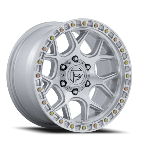 17x9 Fuel Off-Road Puma Gloss Silver Wheel 6x135 ET1 CB87.1