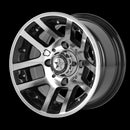 10X7 Fairway Alloys Illusion Machined Gloss Black Wheel/Rim 4x101.6 ET-25-3