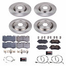 PowerStop OE Stock Replacement Low-Dust Ceramic Brake Pad and Rotor Kit