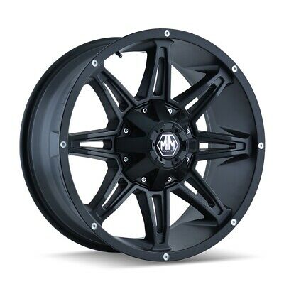 18x9 Mayhem Rampage Black-Matte Wheel/Rim 5x114.3 8090-8956MB18