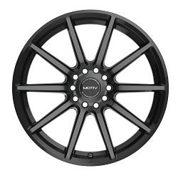 18X7.5 Motiv 431B Elicit Gloss Black 5x114.3/120 ET40 wheel/rim