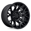 22x12 Fuel Off-Road D772 Twitch Matte Black 5x139.7 ET-44 CB110.1 Wheel Rim