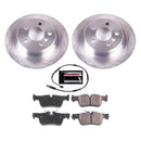 PowerStop OE Stock Replacement Low-Dust Ceramic Brake Pad and Rotor Kit