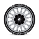 20x10 Fuel Off-Road D798 Arc Silver Brushed Face Black Lip 6x135 ET-18 Wheel