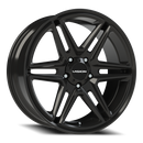 22x9.5 Vision 476 Wedge Gloss Black Wheel 5x139.7 ET8 CB77.8
