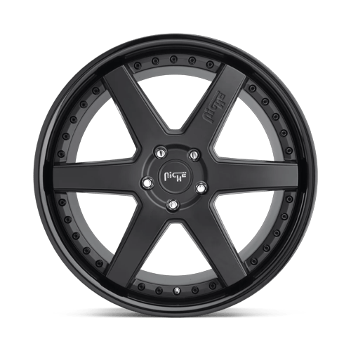 9x20 Niche Wheels M192 Altair Gloss Black Matte Black Wheel 5x114.3 ET35 CB72.56