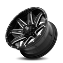 20x10 Hardrock Painkiller XPosed Gloss Black Milled 6x135 ET-19 wheel/rim
